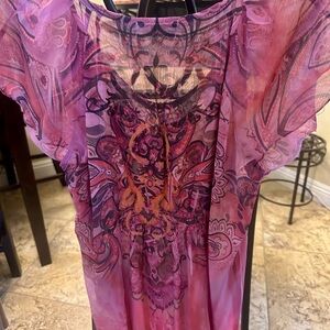 Unity World Wear Multicolor Paisley Blouse